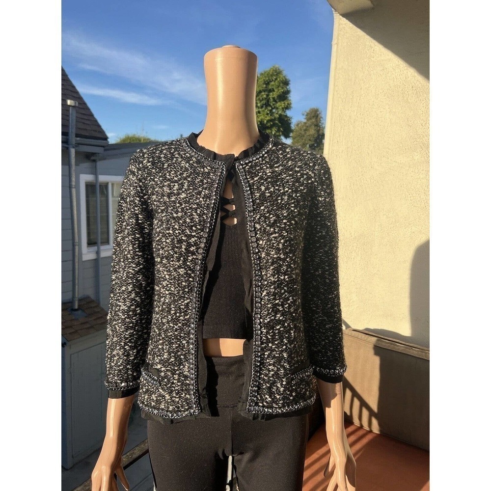 Classiques Enrier Women’s Formal Fancy Holiday Cocktail Blazer Size S